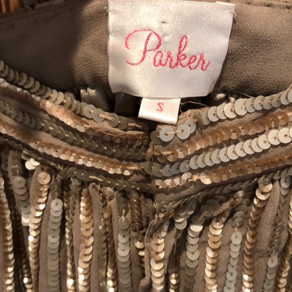 Parker sequined mini shorts/skirt - Picture 3 of 4